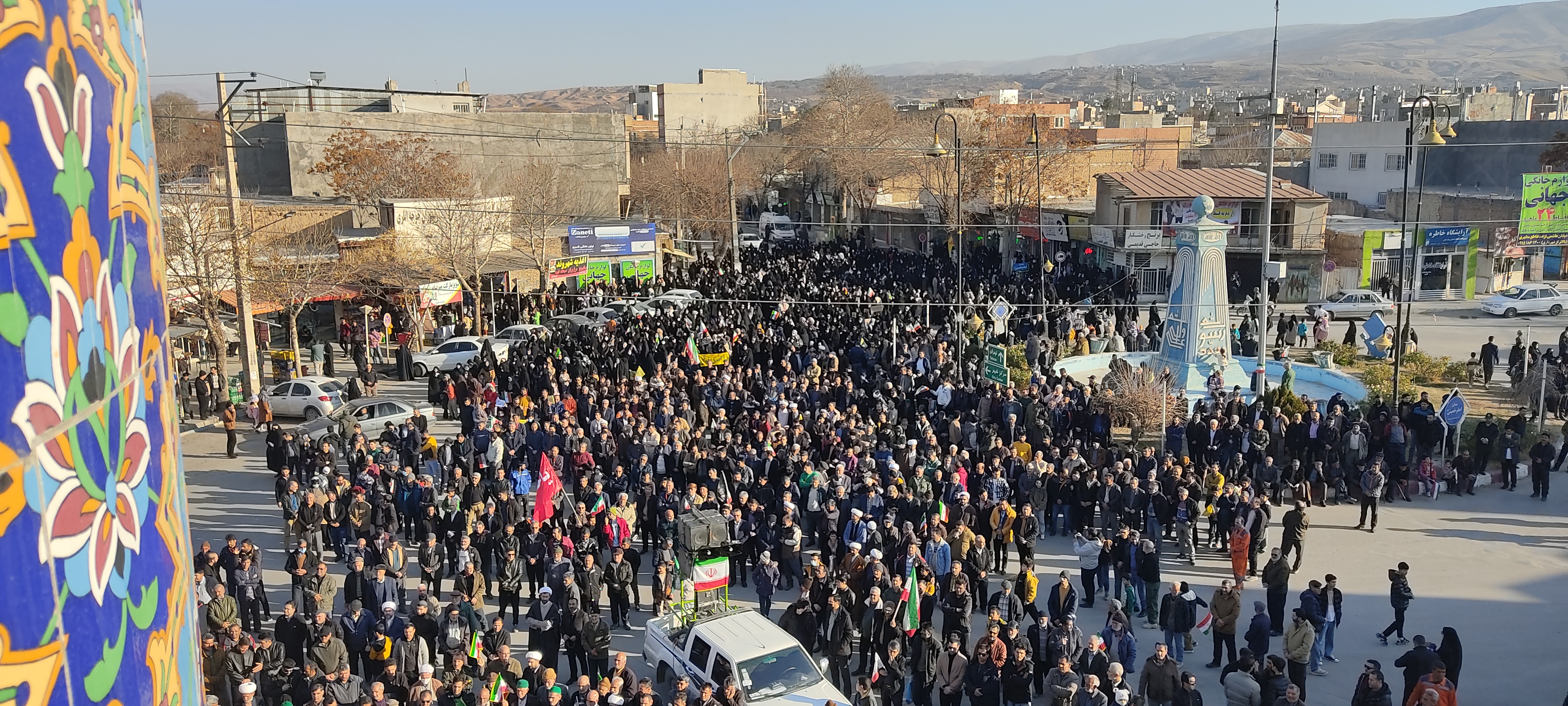 برگزاری راهپیمایی ۲۲بهمن در ۲۰نقطه شهرستان سملقان